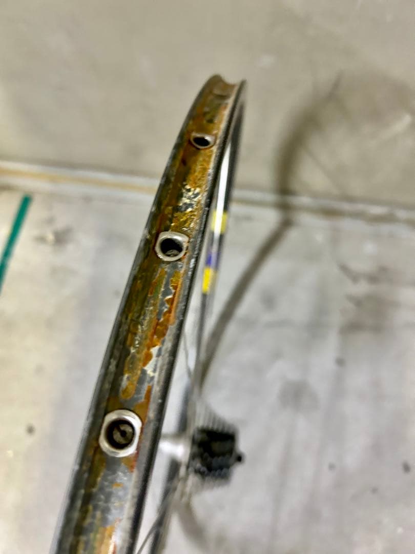 【Mavic/マビック後輪ホイール】GP4チューブラー重量1.36kgスプロケ付