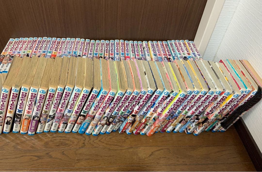 漫画本　ONEPIECE ワンピース1〜73巻　59,60なし