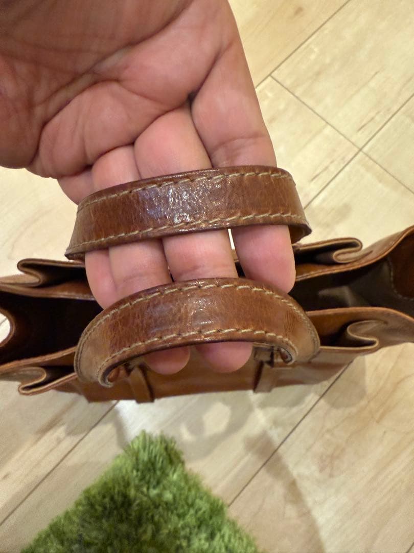 良品✨ バーニーズニューヨーク トスカレザー トートバッグ