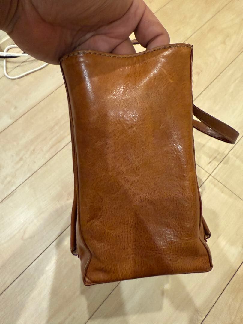 良品✨ バーニーズニューヨーク トスカレザー トートバッグ