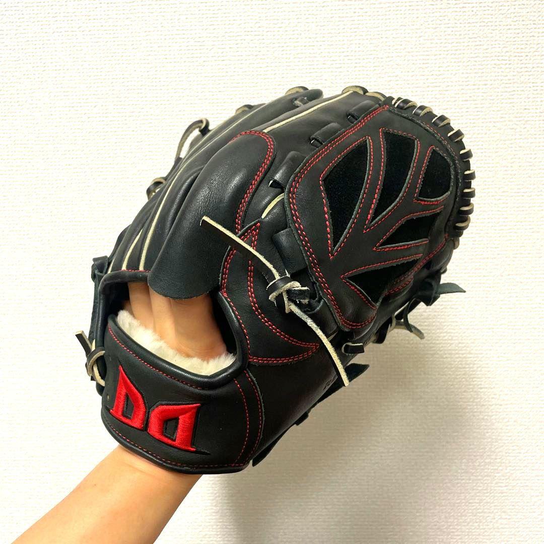 254 ダビドスポーツ 型抜群 極美品 即戦力 軟式 投手用グローブ