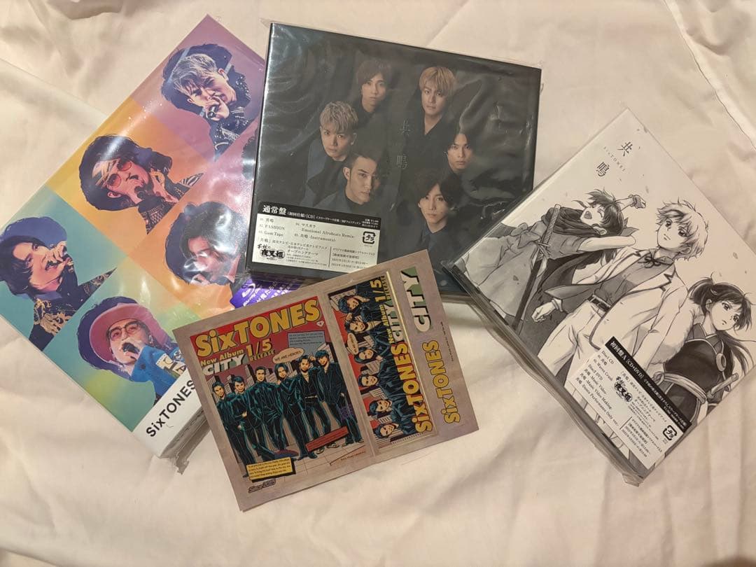 【未使用即日発送】SixTONES Blu-ray&CD セット【おまけ付き】