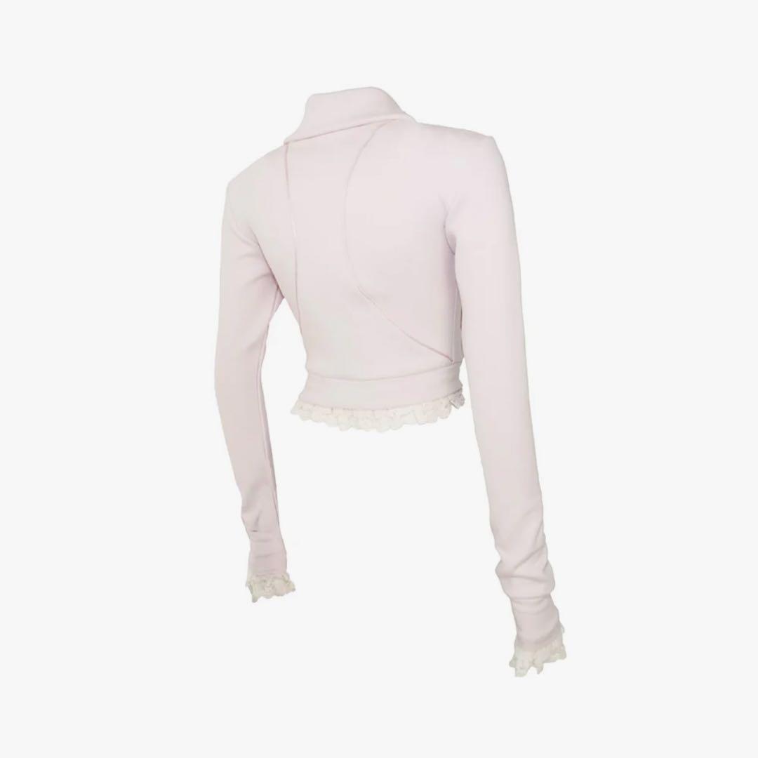 ジャケット・アウター THEREDTHREAD S track jersey jacket lace