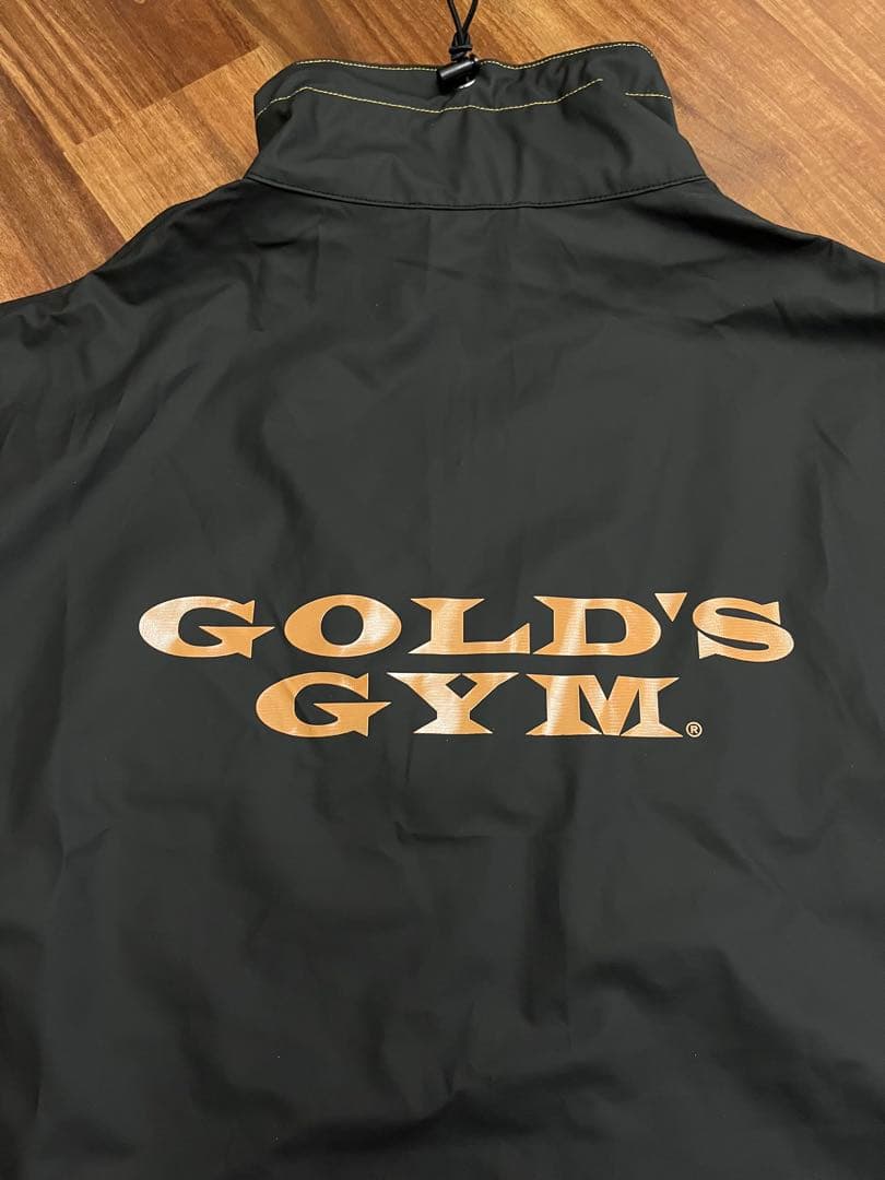 定価9.680円☆試着のみ超美品☆GOLD'S GYMオリジナル・サウナスーツ①