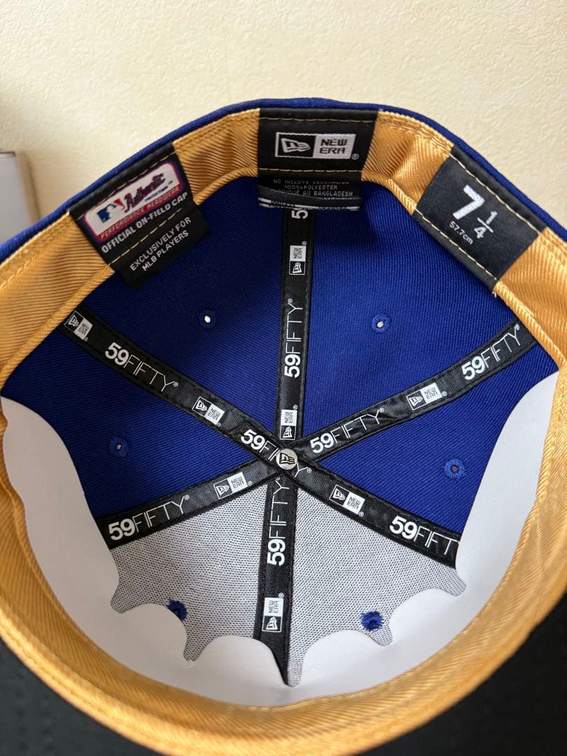 2025 ニューエラ 59FIFTY ロサンゼルス ドジャース　7 1/4