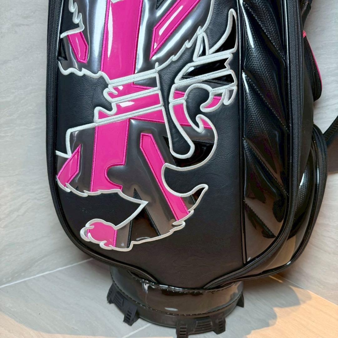 【美品】ADMIRAL アドミラル　キャディバッグ　9型