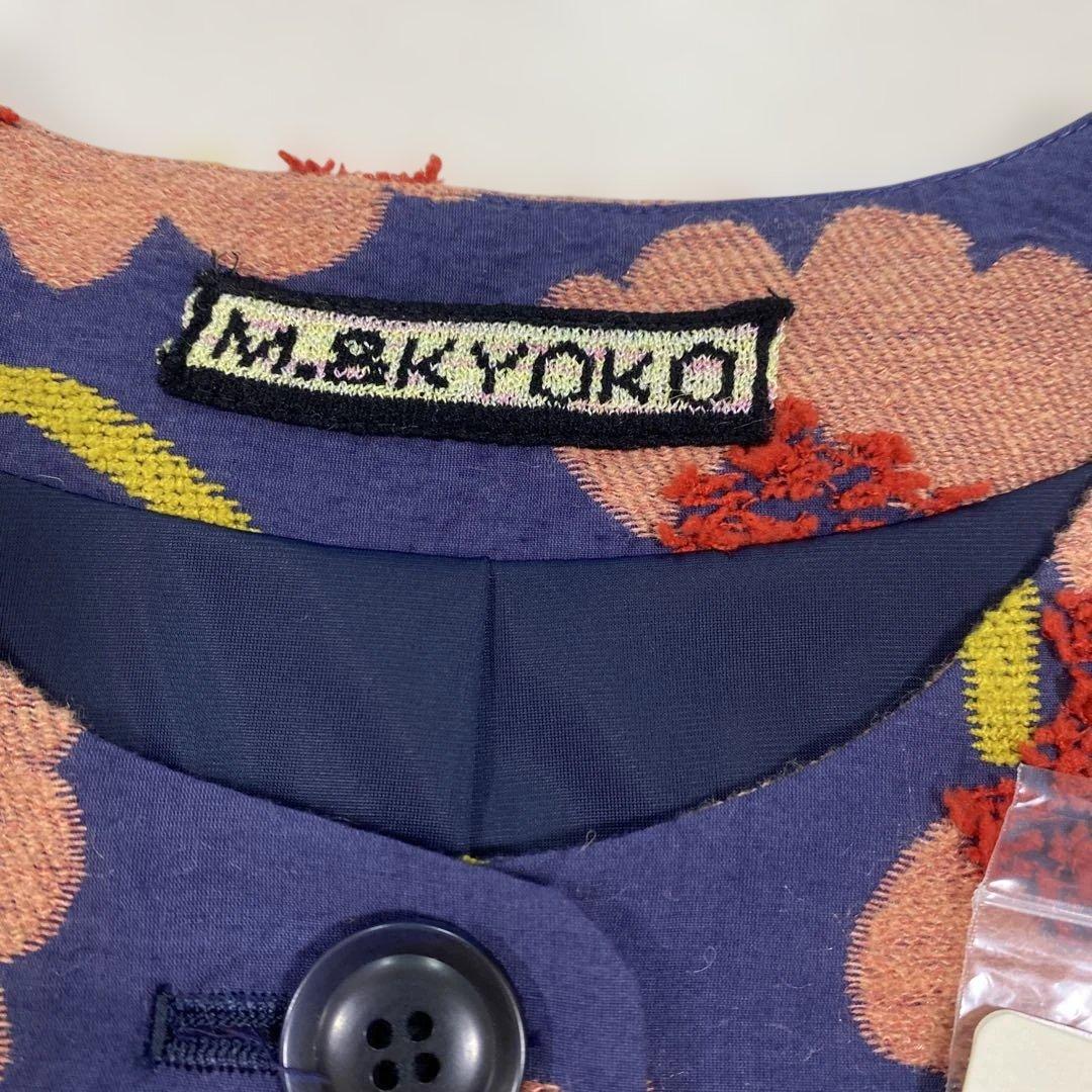 佐藤繊維 M.&KYOKO 花柄カジュアルアウター 新品 定価　82.500円