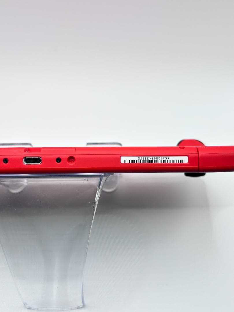 Switch 本体 マリオレッド 新型 バッテリー強化型 動作確認済 #201