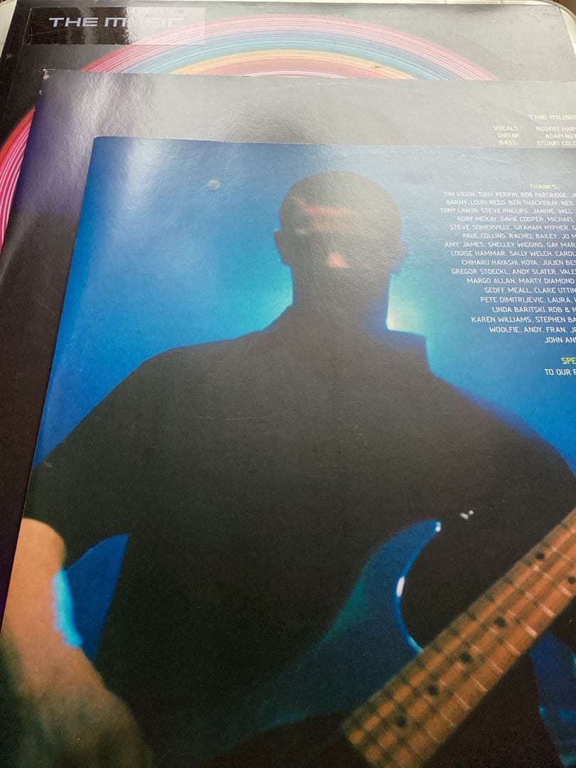THE MUSIC 2LP 2002 PRINTED IN THE EU 良好