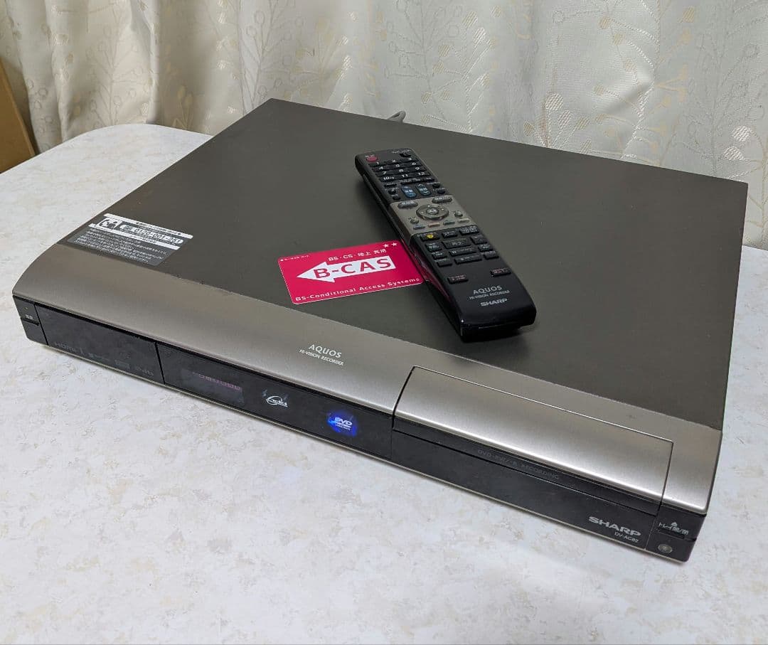 シャープAQUOS【DV-AC82】☆HDMI搭載◎動作確認済み◎付属品一式付き