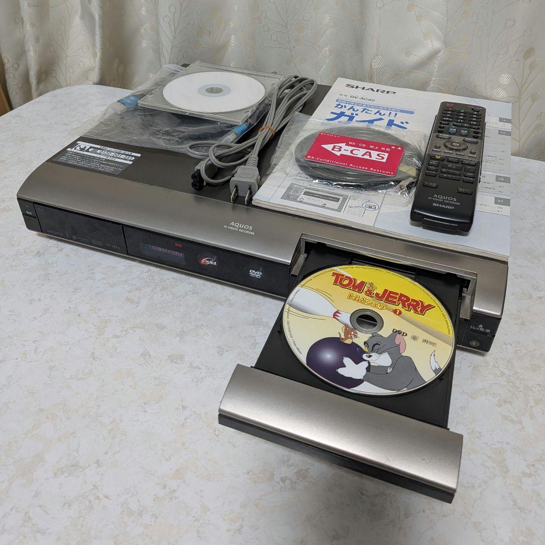 シャープAQUOS【DV-AC82】☆HDMI搭載◎動作確認済み◎付属品一式付き