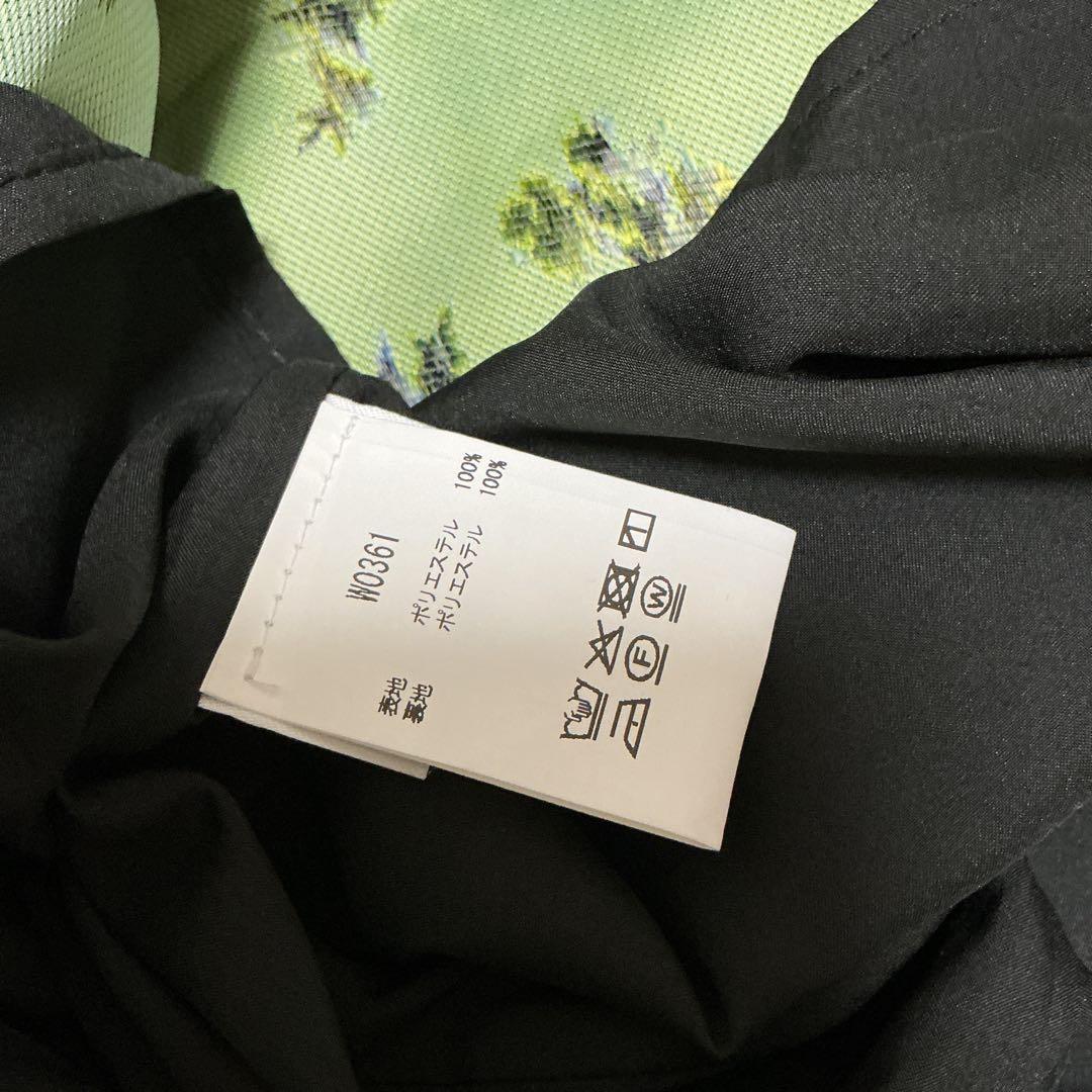 【未使用】25SS ワンピース　花柄　フラワー　ジャガード
