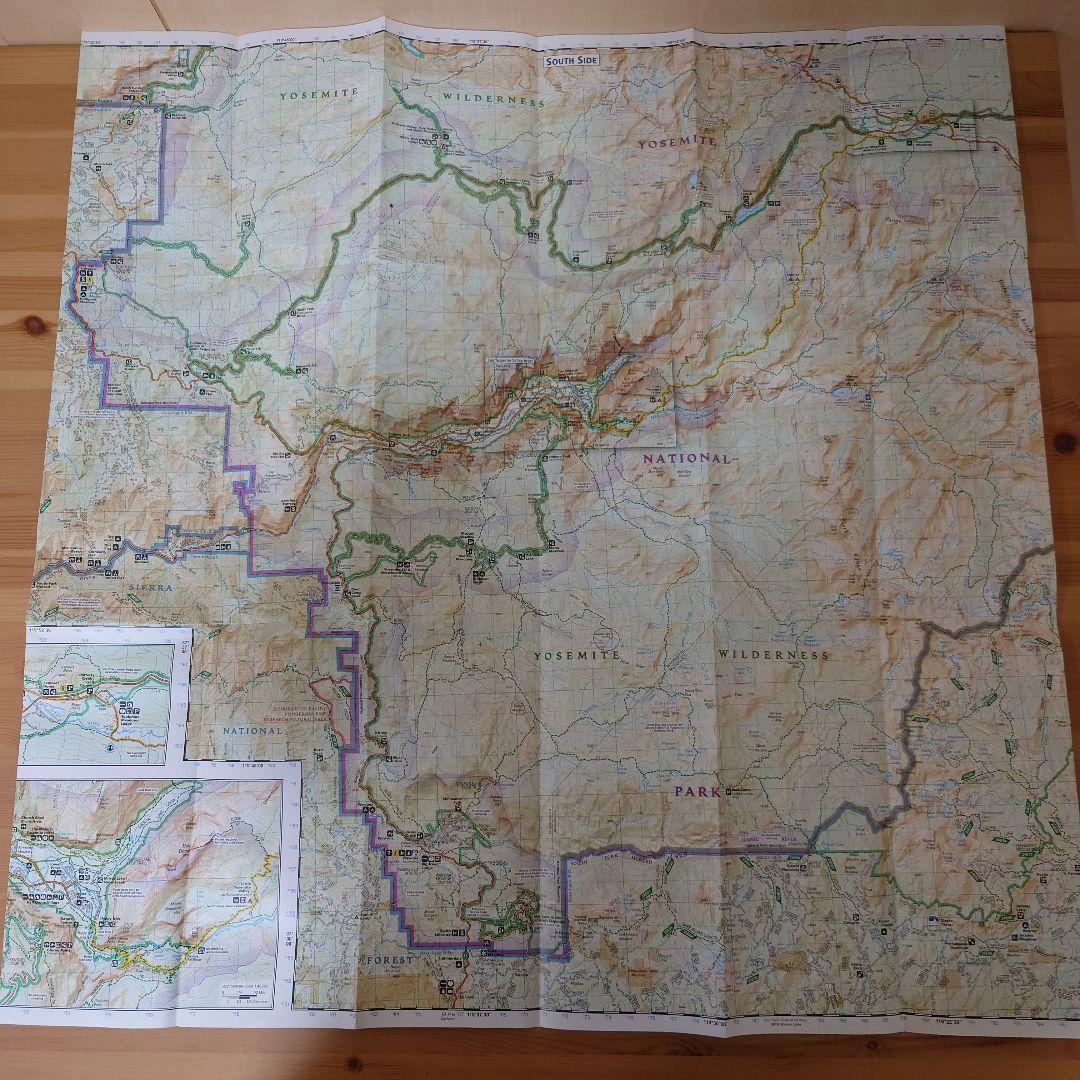 米国 国立公園 地図 3点セット National Parks Map