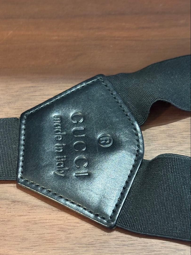 GUCCI サスペンダー　★希少★レア物★　グッチ
