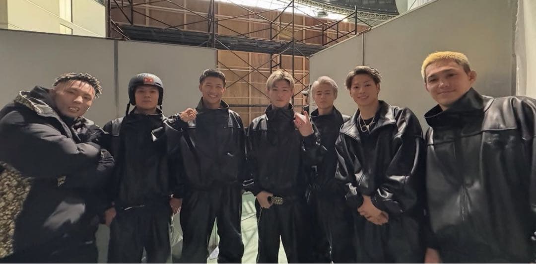 AMNJX レザー　アウター 平本蓮　アパレル