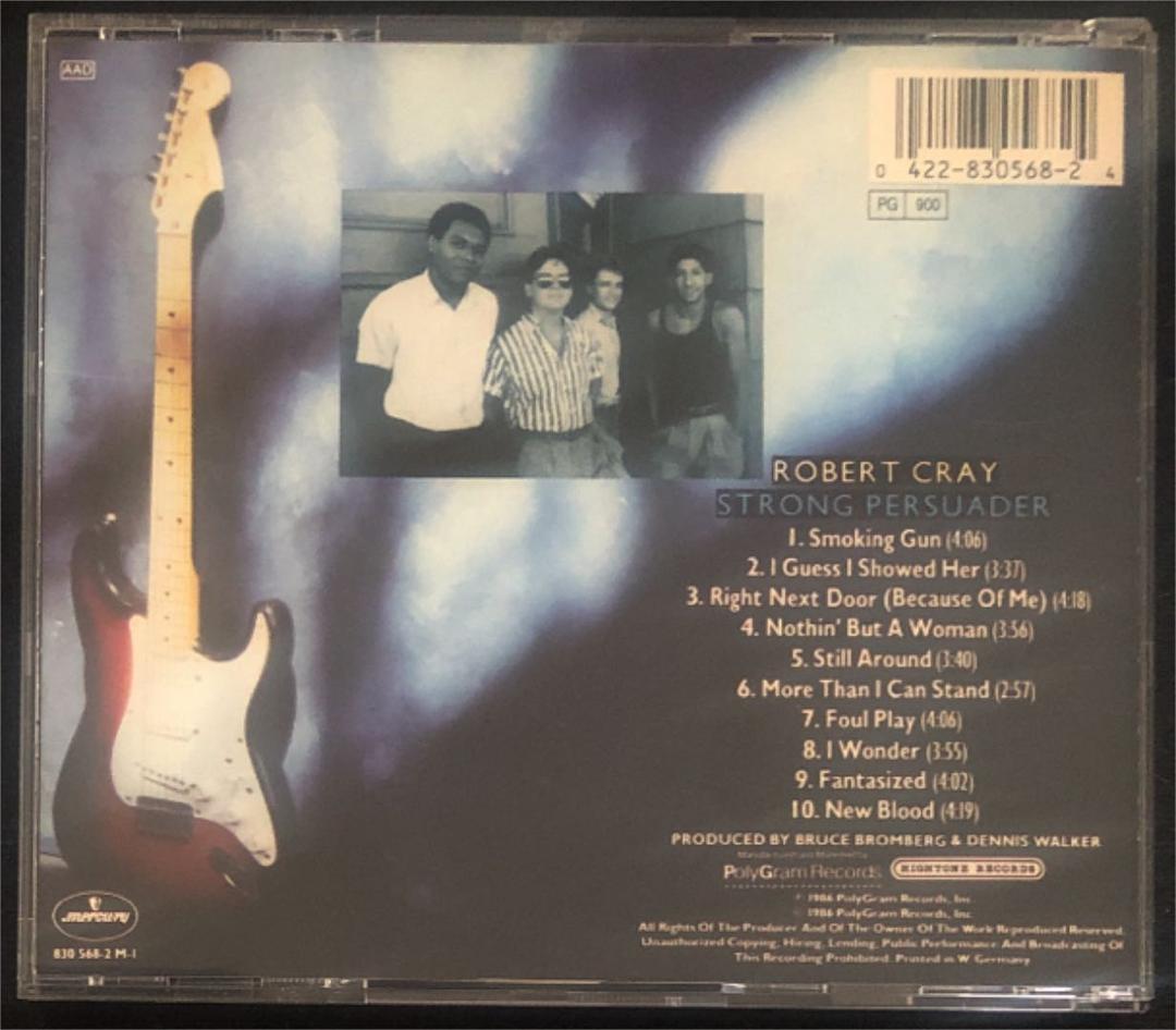 初回 帯付き！Robert Cray/ STRONG PERSUADER/'86