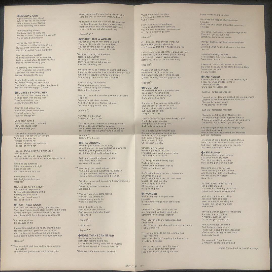 初回 帯付き！Robert Cray/ STRONG PERSUADER/'86