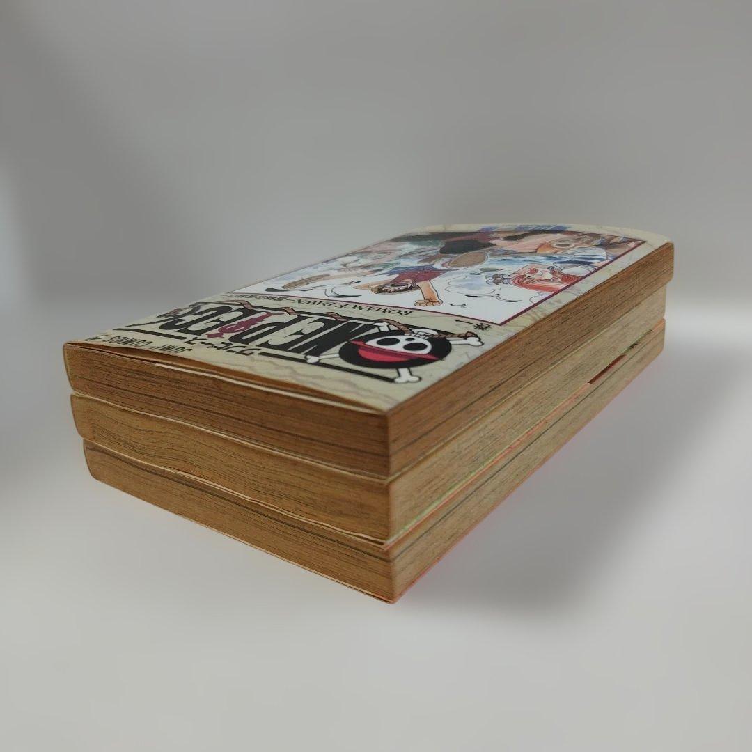 Y1046 ONE PIECE 1〜 3巻 [1巻：第2刷・２.3巻：第1刷]