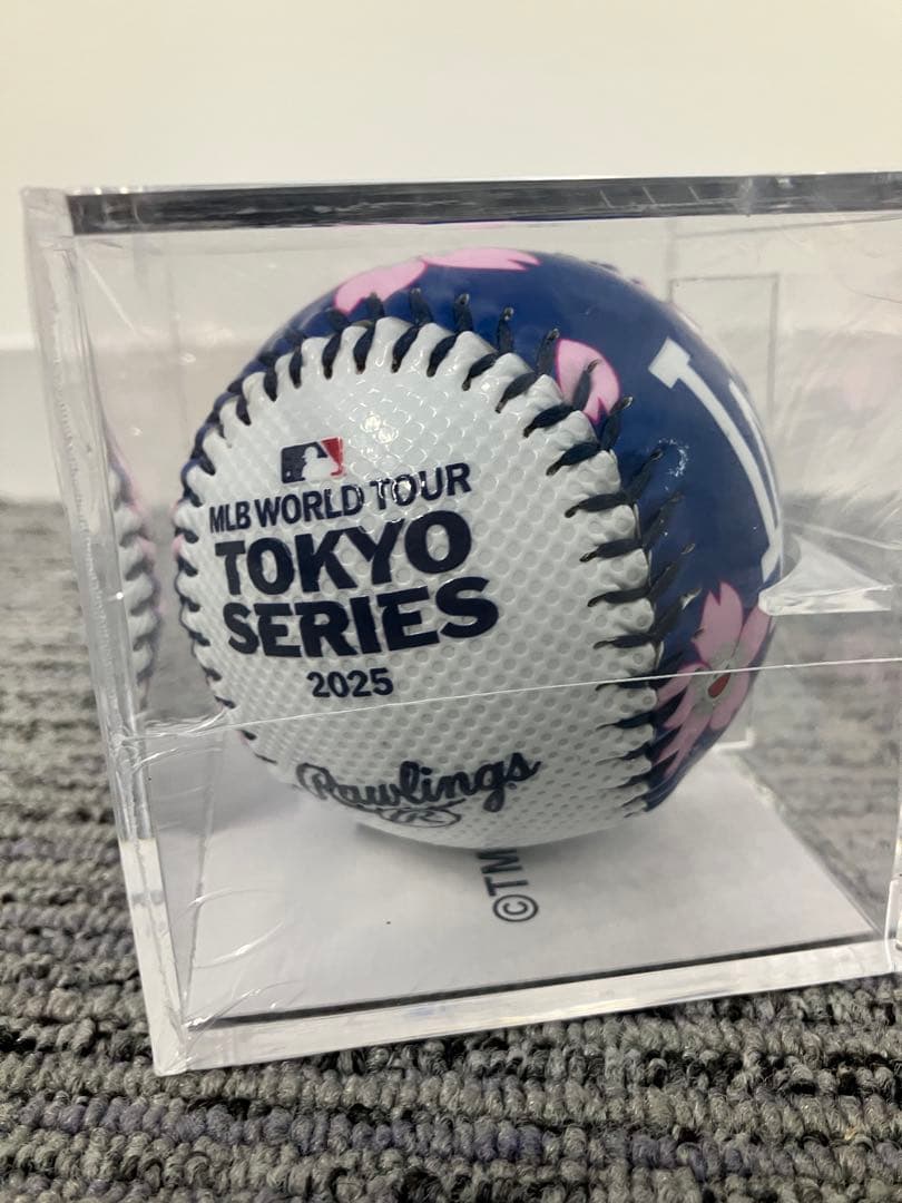 大谷翔平　ドジャース　MLB TOKYO SERIES 2025 ボール　村上隆