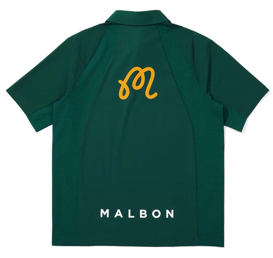Malbon メンズウェア 半袖ポロ 冰丝素材 軽量速乾 韓国限定 即購入可⭐
