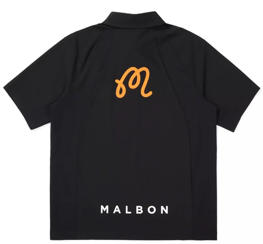 Malbon メンズウェア 半袖ポロ 冰丝素材 軽量速乾 韓国限定 即購入可⭐
