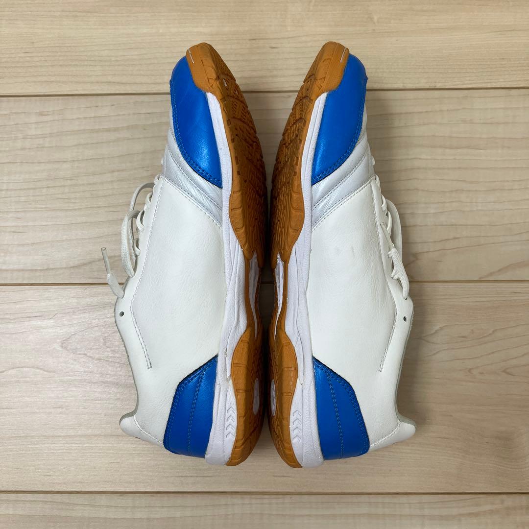hummel ARICALE フットサルシューズ ホワイト/ブルー