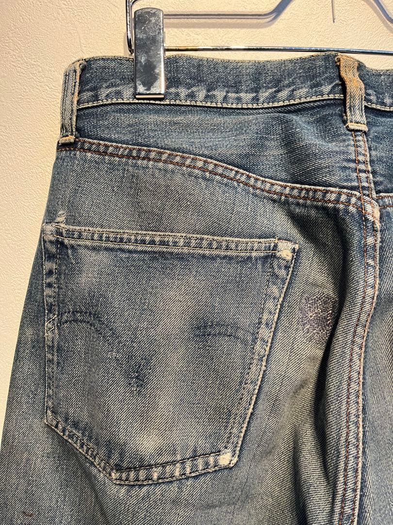 LEVI'S 希少 501ZXX 50's 隠しリベット Big E 紙パッチ付