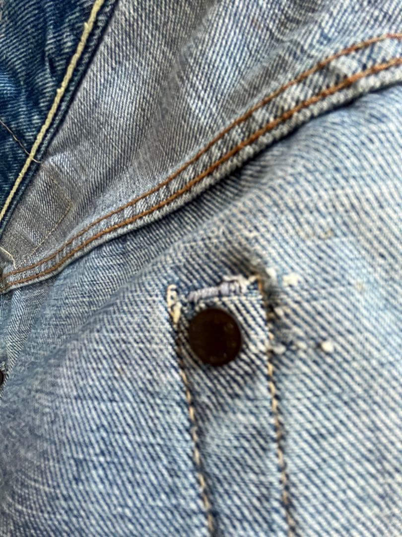 LEVI'S 希少 501ZXX 50's 隠しリベット Big E 紙パッチ付