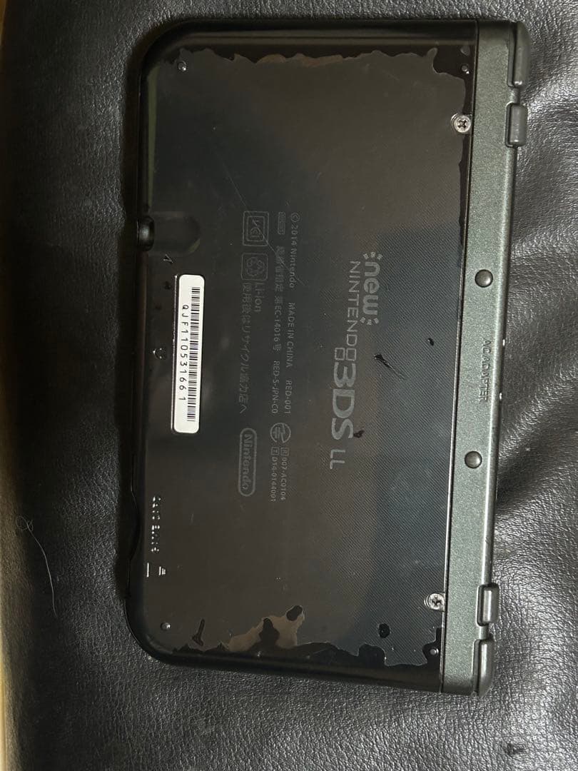 new Nintendo 3DS LL ブラック＋カセット付き