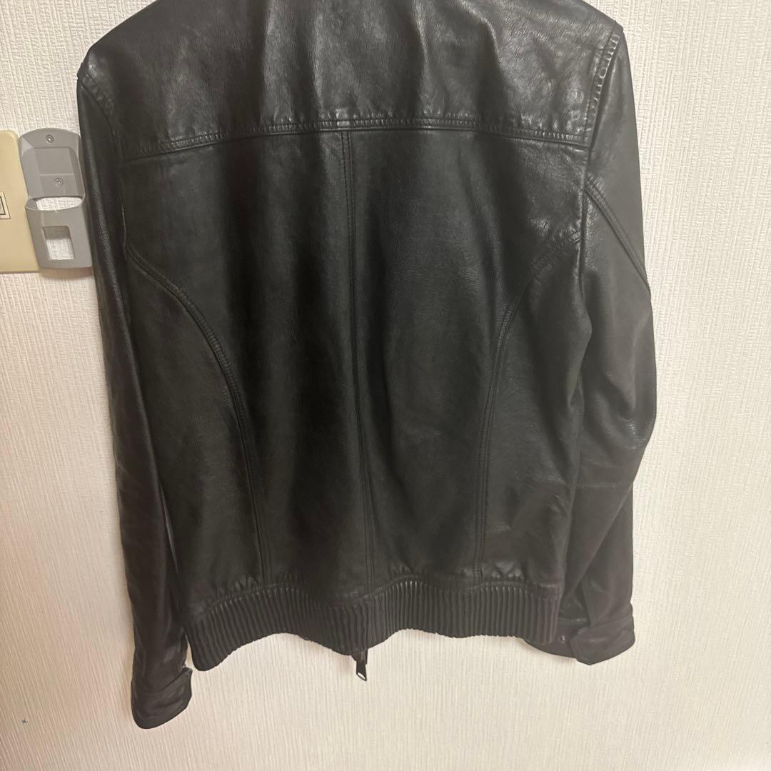 TETE HOMME レザージャケット ライダース　ダブル 馬革 本革