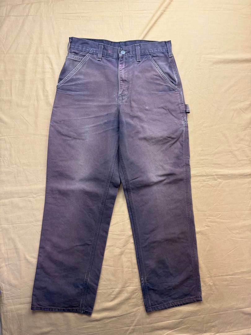 carhartt ダック　ペインターパンツ　フェード　W29 L30 DKB