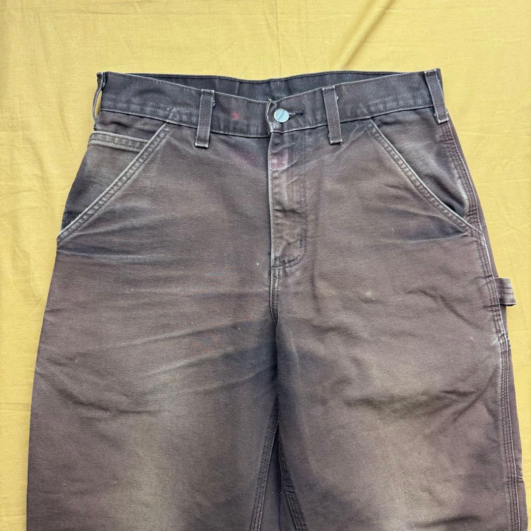 carhartt ダック　ペインターパンツ　フェード　W29 L30 DKB