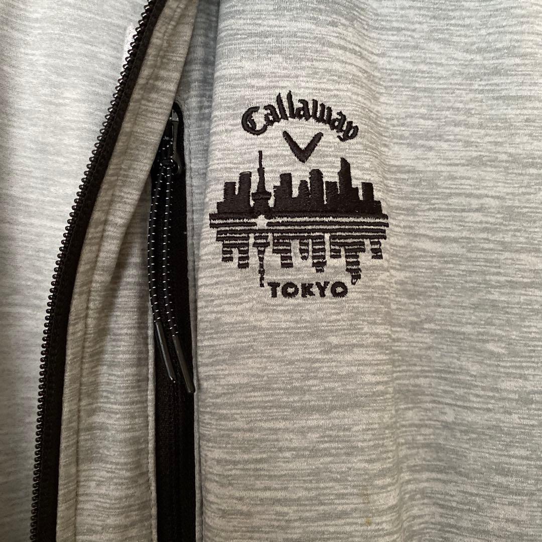【美品】Callaway golf キャロウェイ　ダブルジップパーカー