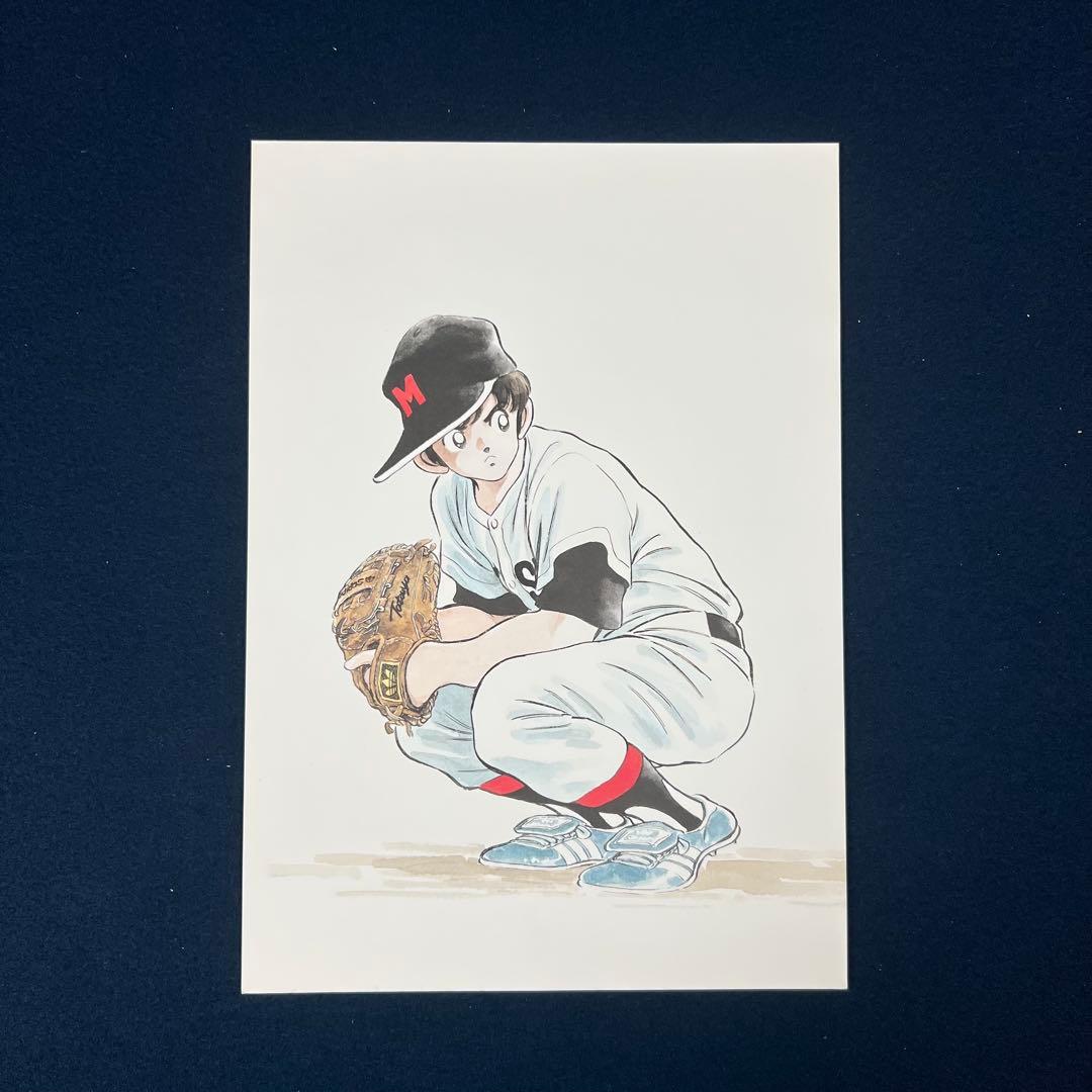 2180 あだち充 タッチ 自選複製原画集 11枚 マンガ 野球 高校野球