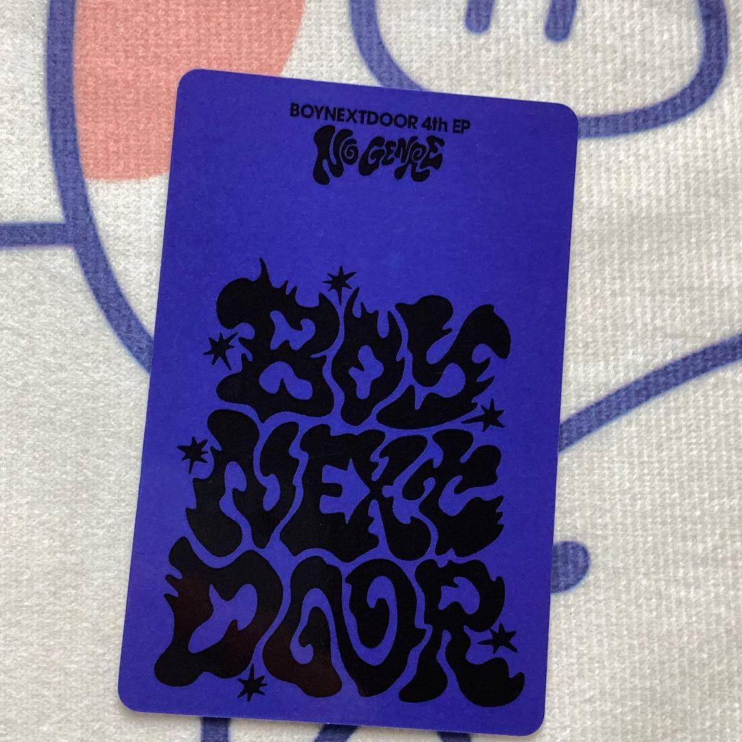 ソンホBOYNEXTDOOR TARGET 限定トレカ1枚