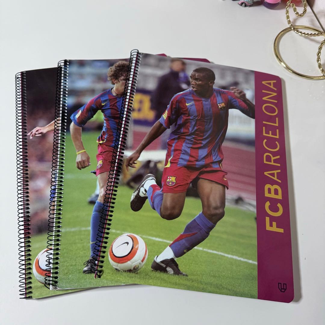 FC BARCELONA 巾着 サッカーノート 4pcs.