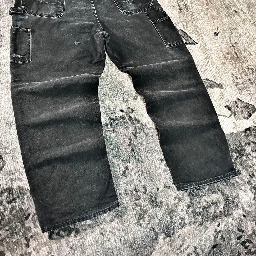 コメ欄セール！ブラックフェード ビックシルエット USA製 美品 一点物