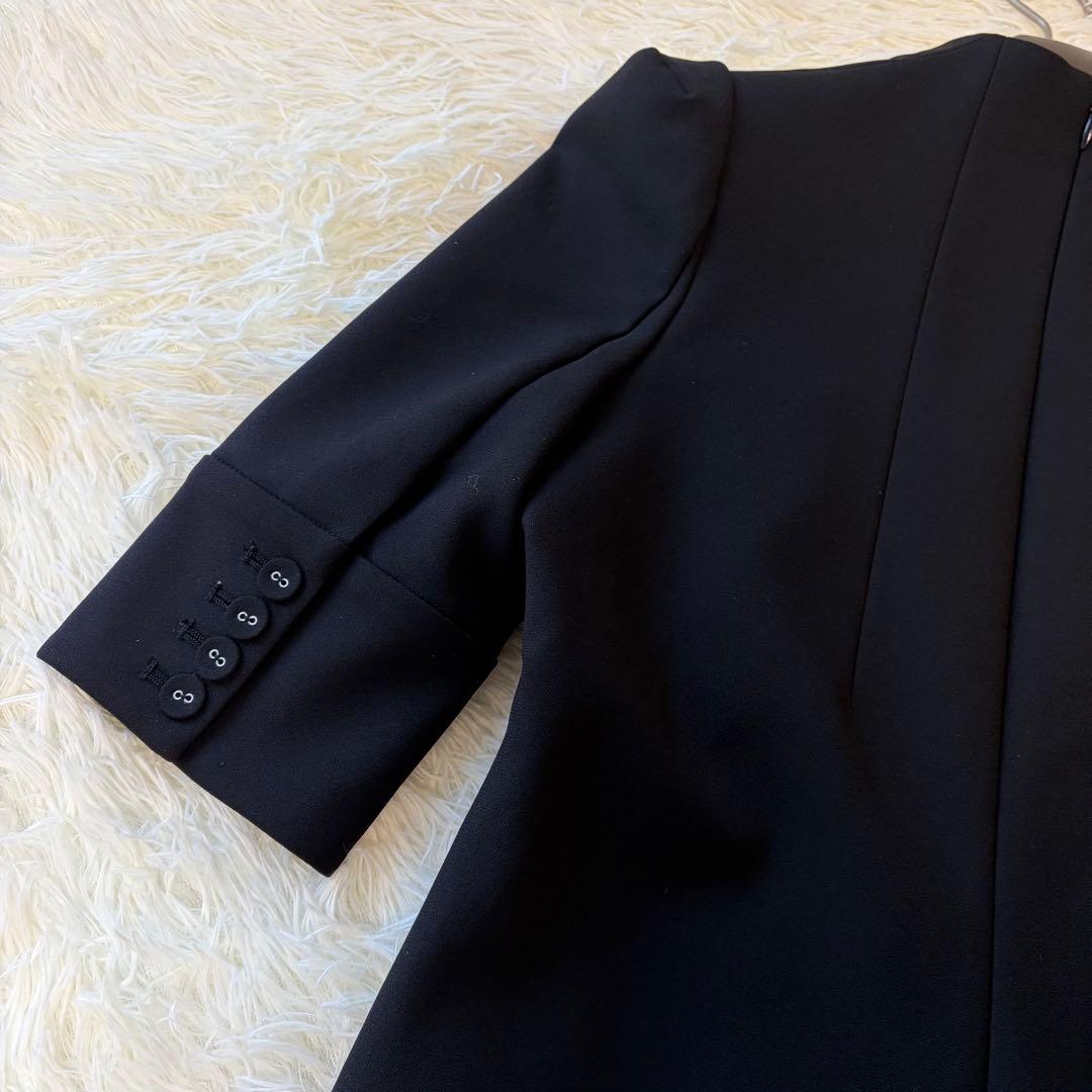 美品　アメリ　EDGE SHOULDER BONDING DRESS ワンピース