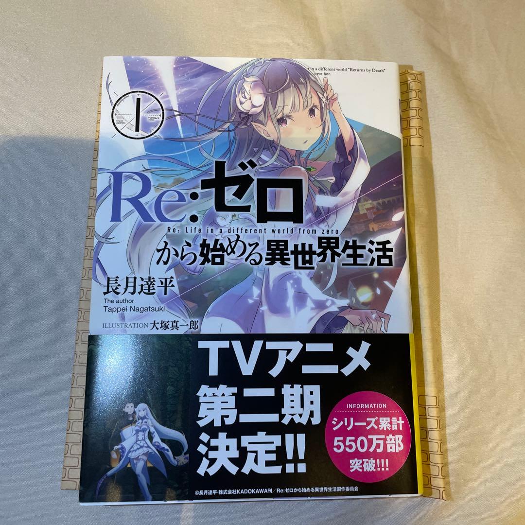 Art Works Re:BOX Re:ゼロ 1、2巻 キーホルダー、缶バッチ