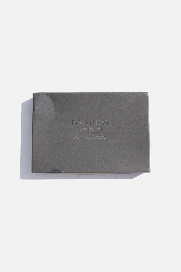 mature ha. boxed hat マチュアーハ　10cm brim！
