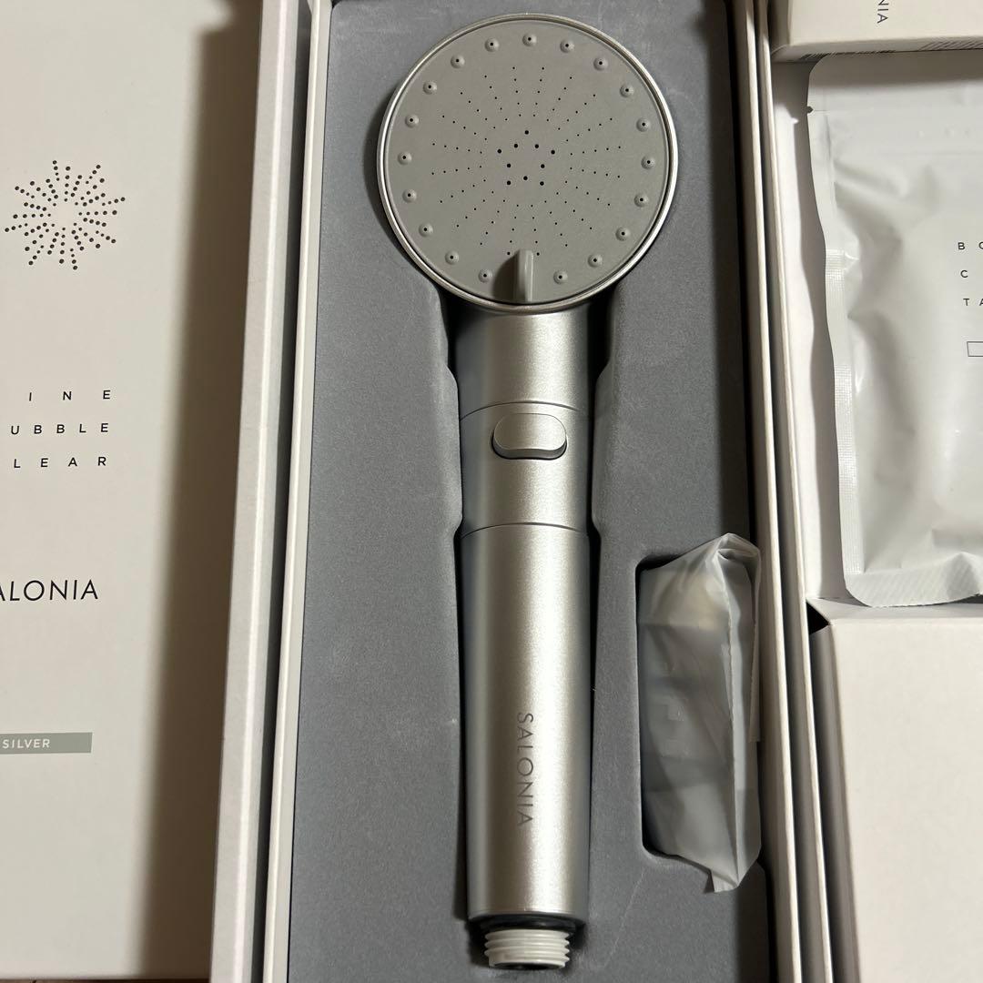 【SALONIA】ファインバブルクリア シャワーヘッド