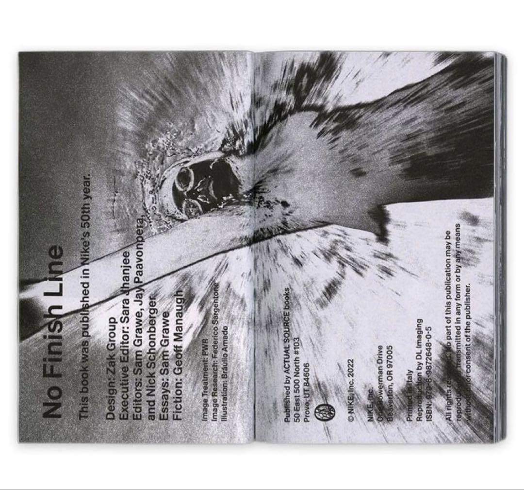 絶版　新品　NIKE there is No Finish Line