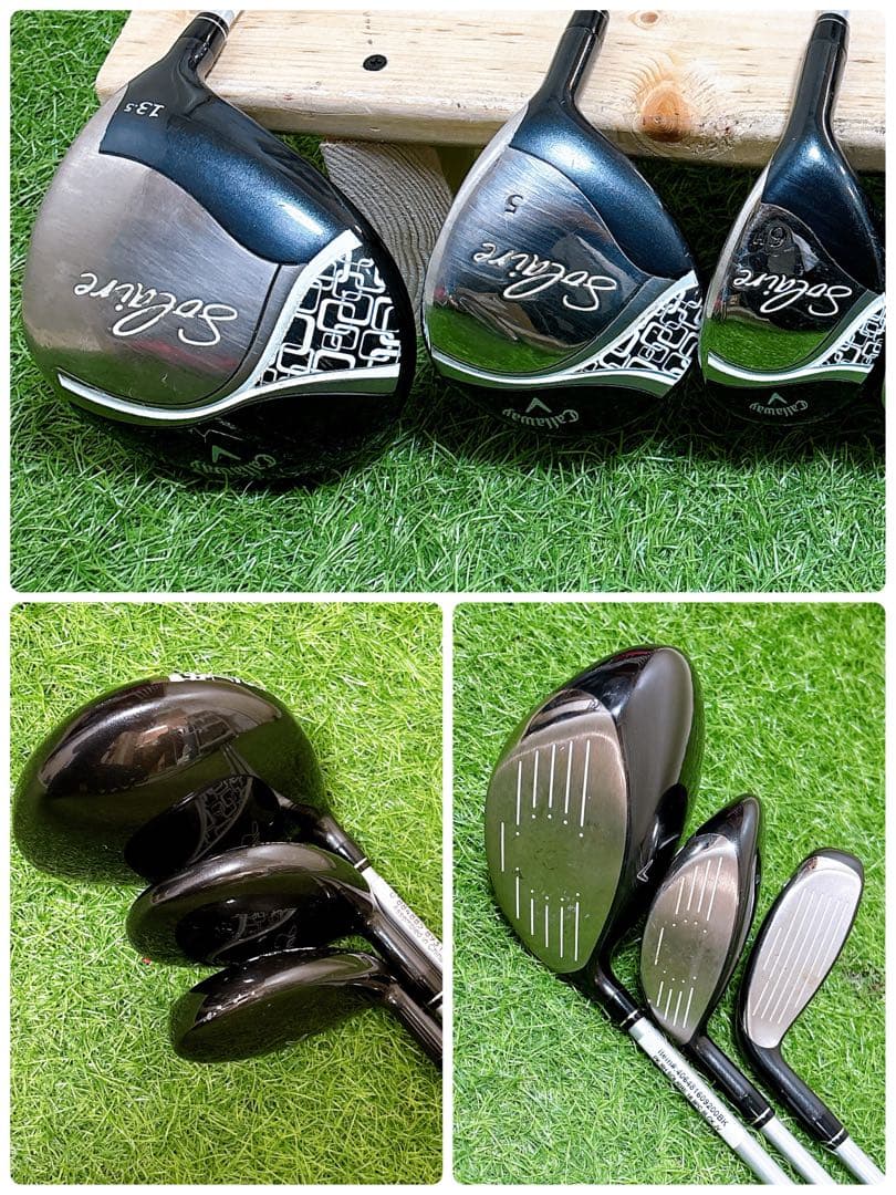 1.キャロウェイ　初心者オススメ　ゴルフクラブ　レディースセット　右利き