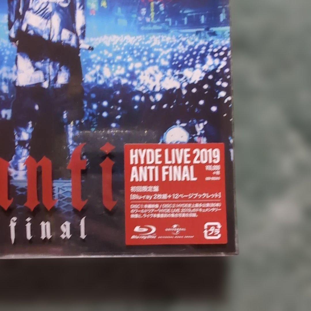 【新品未開封】HYDE LIVE 2019 ANTI FINAL★初回限定版
