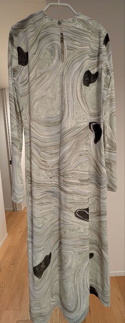 ワンピース Marble Print Jersey Dress - grey