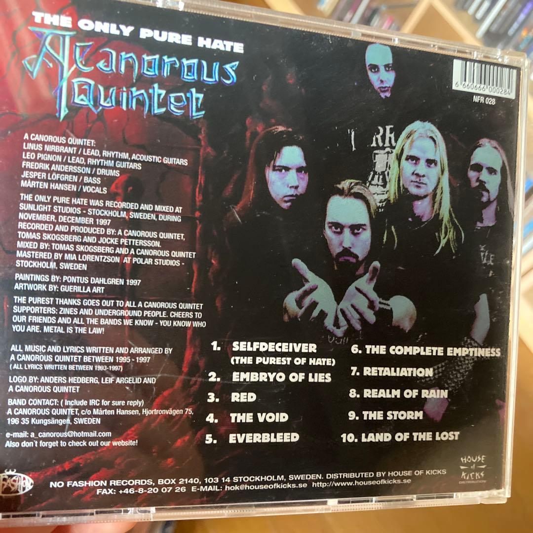 洋楽 A CANOROUS QUINTET