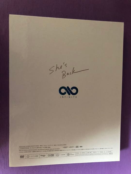 K-POP・アジア INFINITE She's back CD+DVD