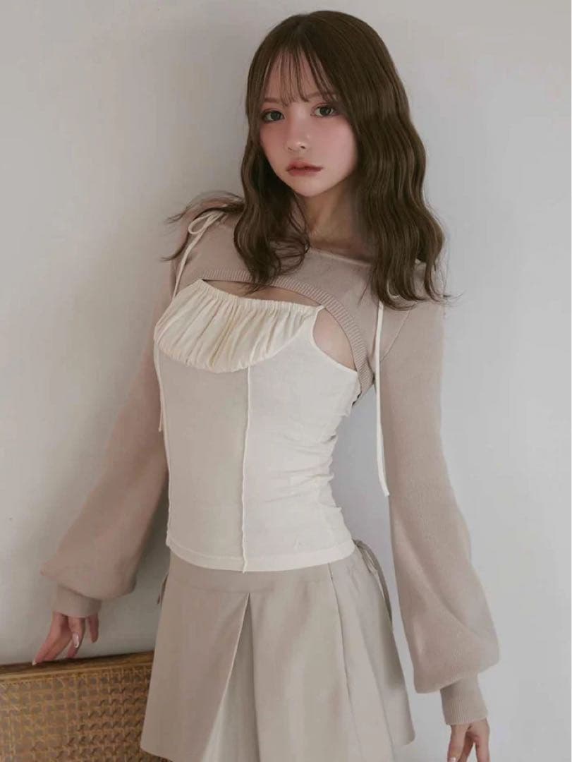 トップス andmary Sophia layered tops