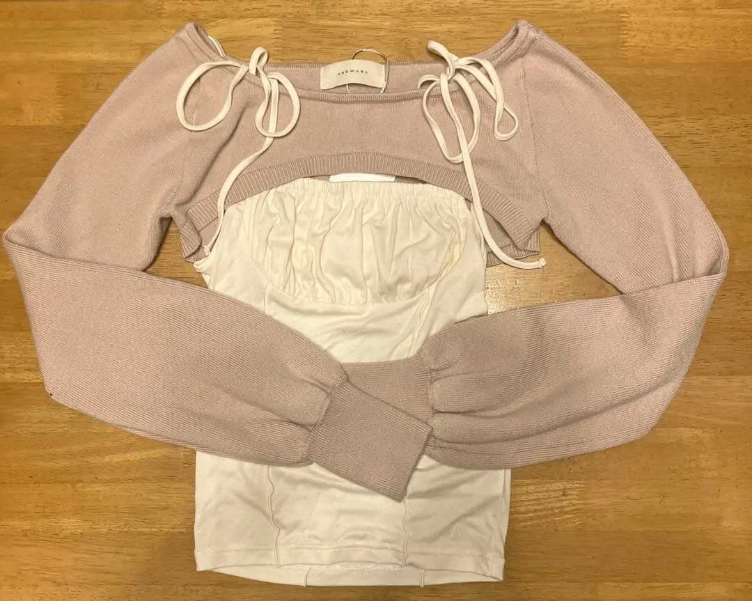 トップス andmary Sophia layered tops
