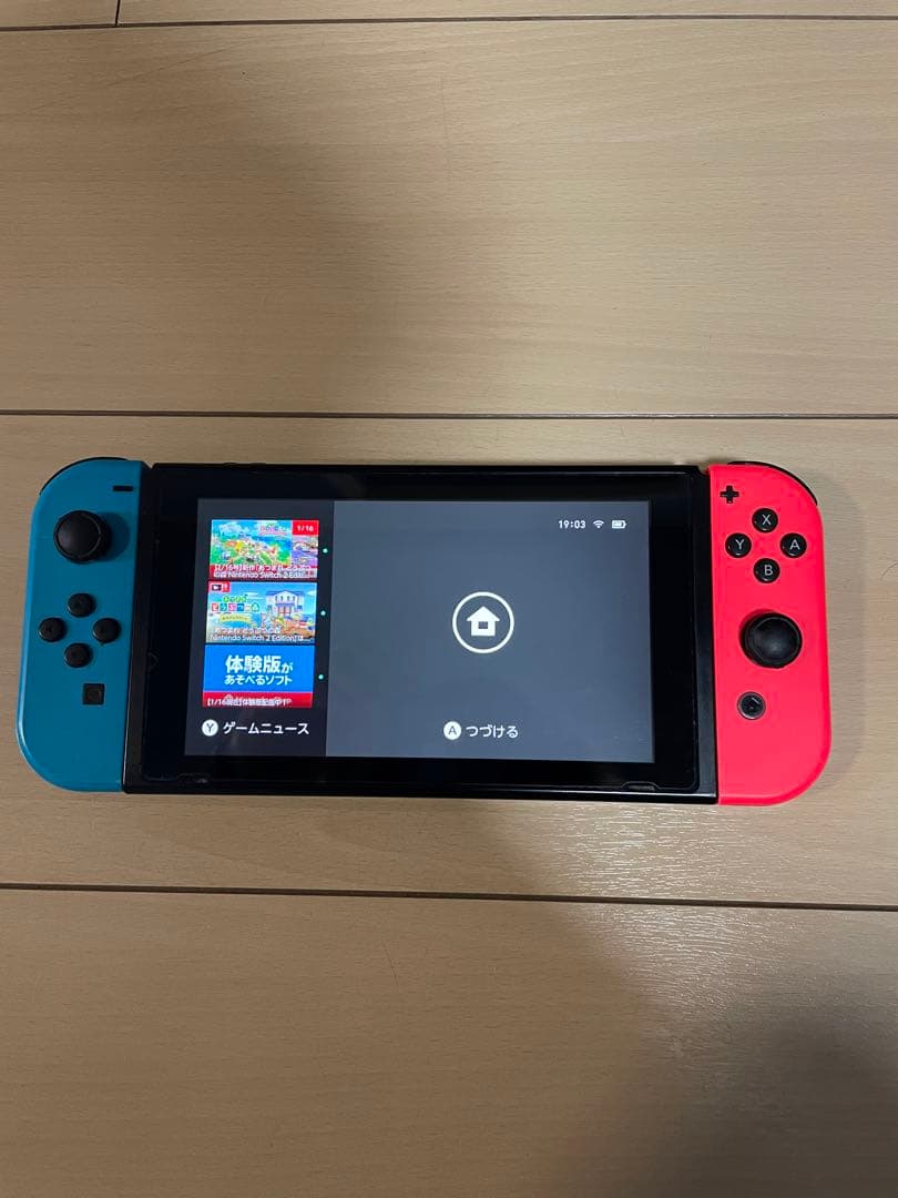 Nintendo Switch 青/赤 本体 + コントローラー